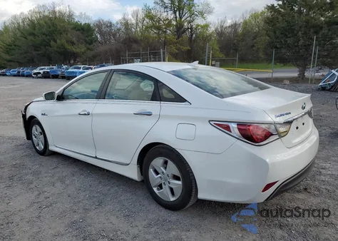 2012 Hyundai Sonata Hybrid из США, поврежденный, VIN KMHEC4A44CA044163